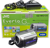 JVC - Everio G Series Hard Disk Camcorder - GZ-MG135 - Mega Cash Sydney