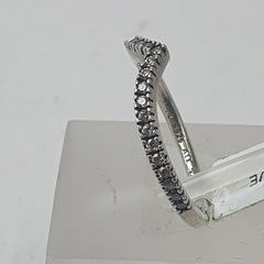 Ladies Pandora Silver Ring - Size K / 6 US - Mega Cash Sydney
