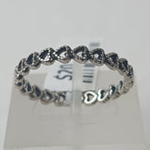 Ladies Pandora Silver Ring - Size N / 7 US - Mega Cash Sydney