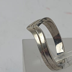 Ladies Silver Diamond Ring 2.7GMS - Size N / 7 US - Mega Cash Sydney