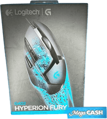 LOGITECH G402 HYPERION FURY - ULTRA FAST FPS Gaming Mouse - SEALED - Mega Cash Sydney