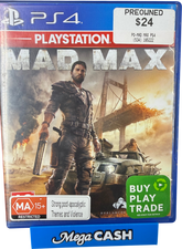 Mad Max - PlayStation 4/PS4 Game - Mega Cash Sydney