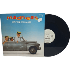 MADNESS - "Driving in My Car" - Single 12" RECORD - Stiff Records - X 12010 - Mega Cash Sydney