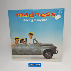 MADNESS - "Driving in My Car" - Single 12" RECORD - Stiff Records - X 12010 - Mega Cash Sydney