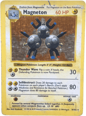 Magneton 9/102 Holo Shadowless Base Set - Mega Cash Sydney