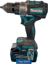 Makita - 18V XGT 1/2” Brushless Hammer Drill Driver Tool - With Makita XGT 40V Li - ion 4.0Ah MAX Battery - HP001G - Mega Cash Sydney