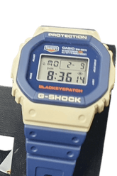 MENS - CASIO WATCH - THE BLACK EYE PATCH - BLUE RUBBER BAND - DIGITAL - IN BOX WITH TAGS - Mega Cash Sydney