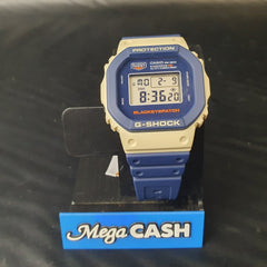 MENS - CASIO WATCH - THE BLACK EYE PATCH - BLUE RUBBER BAND - DIGITAL - IN BOX WITH TAGS - Mega Cash Sydney
