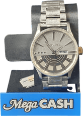 MENS - NIXON - ANALOGUE WATCH - STAR WARS - SENTRY SS - SILVER STEEL BAND - Mega Cash Sydney