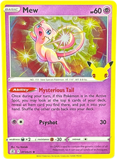 Mew - Celebrations - 011/025 - Mega Cash Sydney