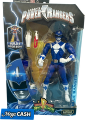 MIGHTY MORPHIN POWER RANGERS - BLUE - Made By Bandai - Mega Cash Sydney
