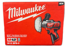 Milwaukee M12 Cordless Variable Speed Polisher/Sander - Mega Cash Sydney