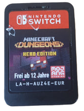 Minecraft - Dungeons - Hero Edition - Switch Game Cartridge Only - Mega Cash Sydney