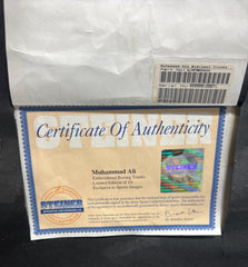 Mohammad Ali Signed Memorabilia 9/10 with Certificate of Authenticity - Mega Cash Sydney