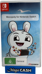 Monopoly for the Nintendo Switch - Game in Case (not original case) ! - Mega Cash Sydney
