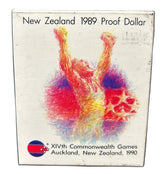 New Zealand XIVth Commonwealth Games 1989 $1 Silver Proof Coin - Mega Cash Sydney