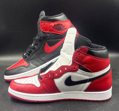 NIKE - Air Jordan 1 Retro High Tops - With Black and Red Laces - Size 9 US Men’s - Mega Cash Sydney