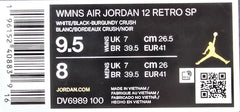NIKE Womens - Air Jordan 12 Retro SP - Size US 9.5 Womens / US 8 Mens - Mega Cash Sydney