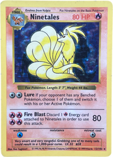 Ninetales Holo 12/102 Base Set Shadowless - Mega Cash Sydney