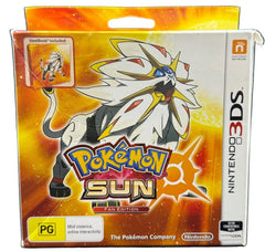 Nintendo 3DS Pokémon Sun Fan Edition - Steelbook Included - AUS Model - Mega Cash Sydney