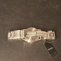 NIXON - Sentry Stainless Steel - Silver/Cranberry - Watch - Mega Cash Sydney