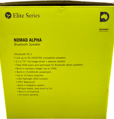 Nomad Alpha Elite Series Bluetooth Speaker - Mega Cash Sydney