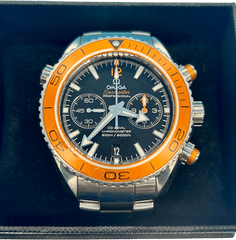 Omega Seamaster Planet Ocean Co - Axial Chronograph Automatic Watch - Mega Cash Sydney