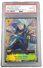One Piece - Roronoa Zoro - PSA 10 - Mega Cash Sydney