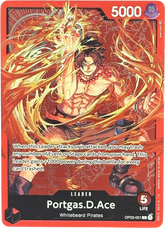 One Piece TCG - Portgas.D.Ace - OP03 - 001 - Special Goods Set Promo - Mega Cash Sydney