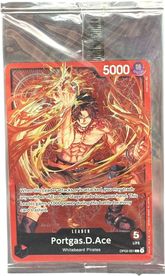 One Piece TCG - Portgas.D.Ace - OP03 - 001 - Special Goods Set Promo (SEALED) - Mega Cash Sydney