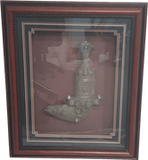 Original Omani Khanjar (Dagger) 570mm x 470mm - Framed - Mega Cash Sydney