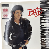 MICHAEL JACKSON “ BAD” TWO SIDED VINYL RECORD