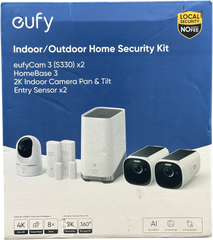 Eufy Cam 3 Indoor/Outdoor Home Security Kit