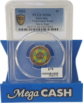 2020 - $2 Paralympic Team Set to Soar - PCGS MS66