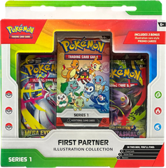 Pokémon - First Partner Illustration Collection - Series 1