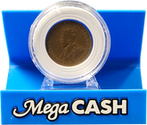 1923 Australia King George V Half Penny Copper Coin