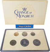 2024 Change Of Monarch Six Coin Uncirculated Set - Mega Cash Sydney