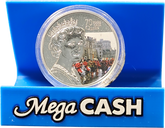 1 Crown - Elizabeth II Platinum Jubilee - Windsor Castle - Platinum Plated