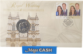 2011 50 CENT COIN ROYAL WEDDING - Mega Cash Sydney