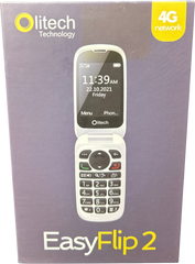 Litech EasyFlip 2 4G Mobile Phone - OLT2908V2 - New
