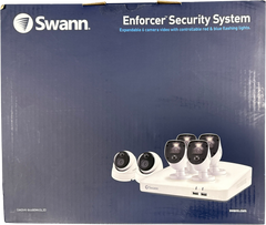 SWANN - Enforcer 8 Channel 1080p FHD DVR Security with 4 Bullet Camera and 2 Dome Camera