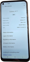Samsung Galaxy A11 - SM-A115F - 32GB