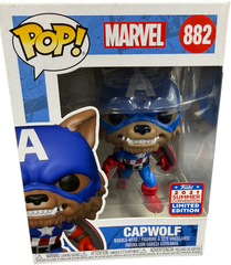 Funko POP! Marvel: Man and Wolf - Capwolf #882