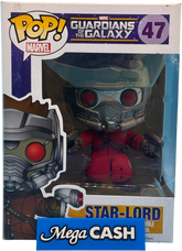 FUNKO POP MARVEL! Marvel Guardians Of The Galaxy - Star Lord 47 - Mega Cash Sydney
