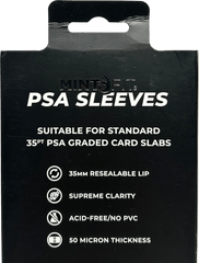 Palms Off Gaming MintFit PSA Sleeves (100 Pack) β Regular Size - Mega Cash Sydney