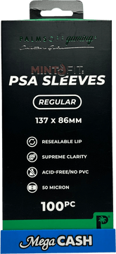 Palms Off Gaming MintFit PSA Sleeves (100 Pack) – Regular Size - Mega Cash Sydney