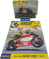 Panini Collectables - Rossi Bike Collection - No 35 - Aprilia RSW 250 1998 - Mega Cash Sydney