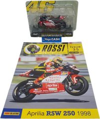Panini Collectables - Rossi Bike Collection - No 35 - Aprilia RSW 250 1998 - Mega Cash Sydney