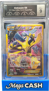 PCG 9 Alakazam EX 125/124 Fates Collide - Mega Cash Sydney