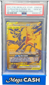 Pikachu & Zekrom GX SM248 - Mega Cash Sydney